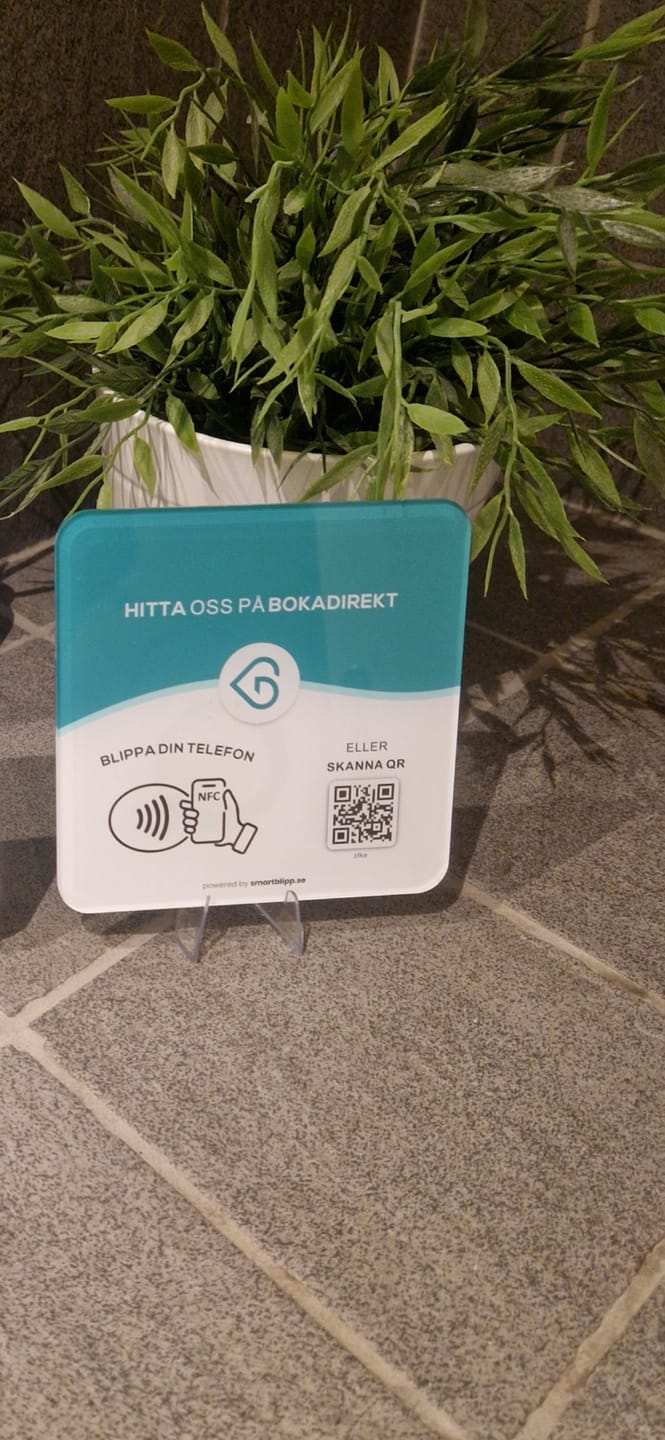 Customer photo review of BokaDirekt - platta