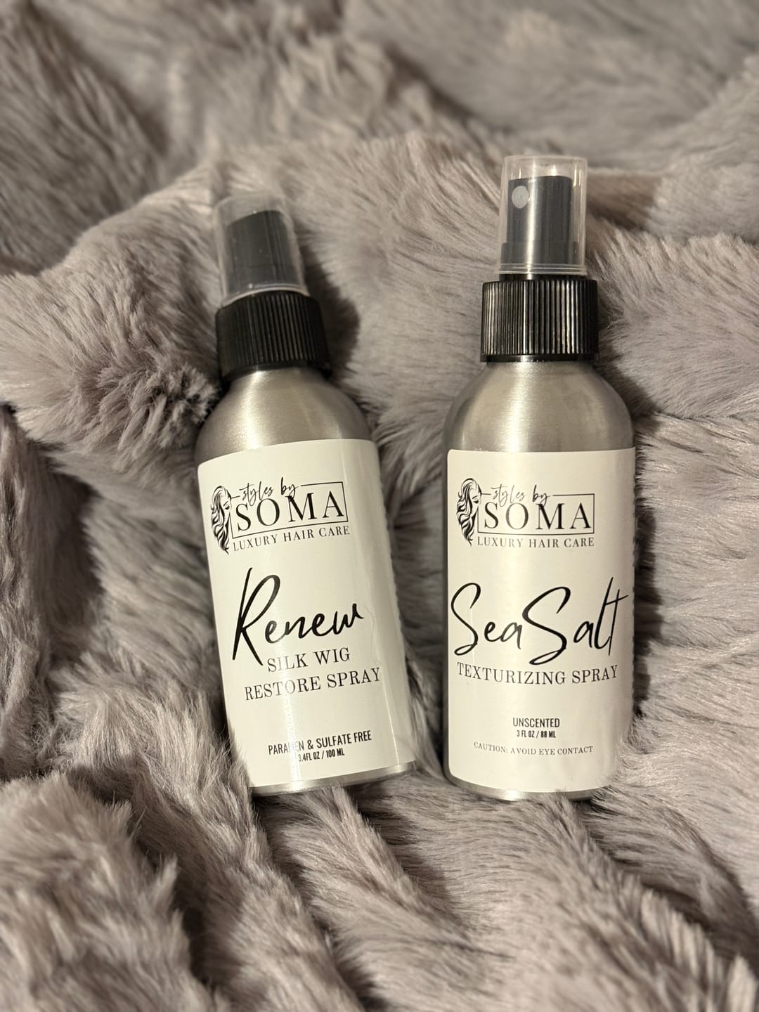 Customer photo review of DYNAMIC DUO (Renew Spray & Sea Salt Spray)