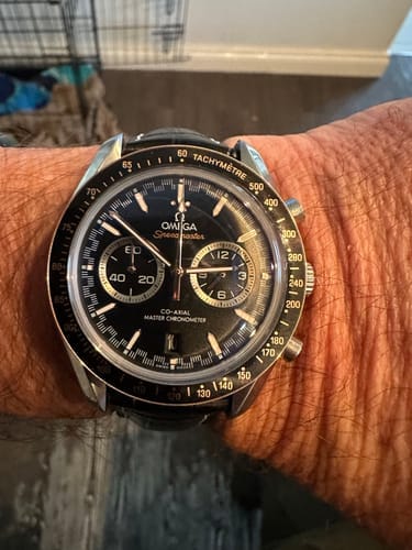 Customer photo review of SPEEDMASTER CHRONO 42MM LEATHER