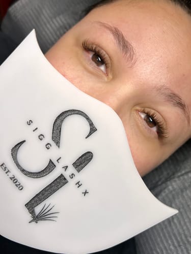 Customer photo review of Brown Color Lash 0.03/0.05mm