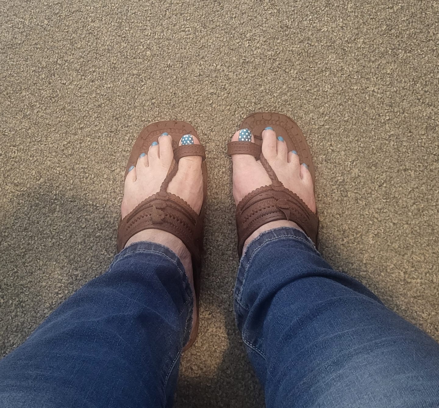 Customer photo review of Water Buffalo Sandals