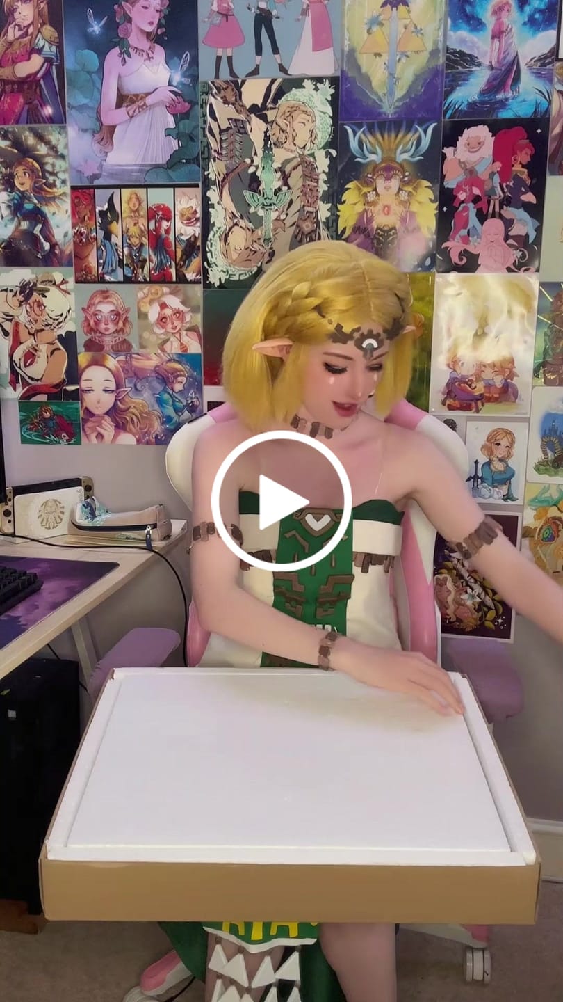 Customer video review of THE HYRULE MAP 2.0