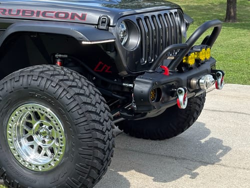 Customer photo review of Jeep Wrangler JK/JL/JT Front Shackle Tab Kit