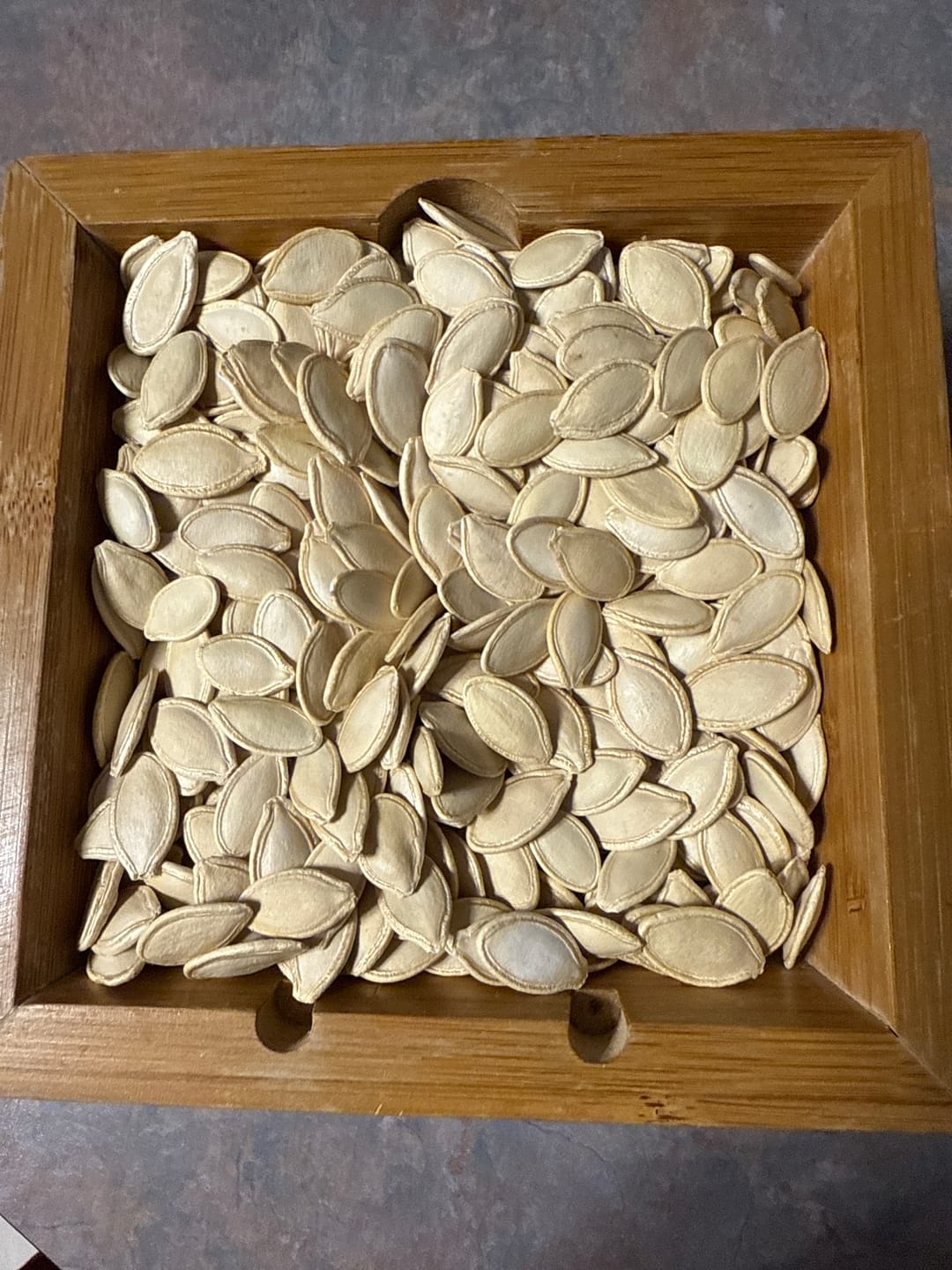 Customer photo review of Kürbiskerne roh  naturbelassen