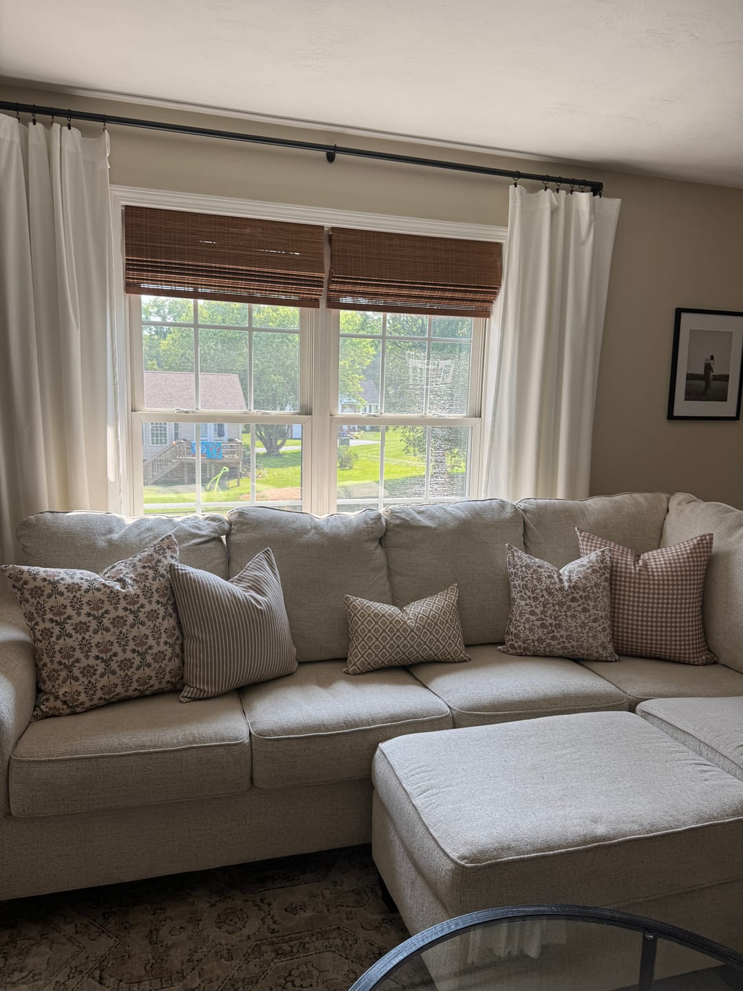 Customer photo review of Complete Sofa Insert Set
