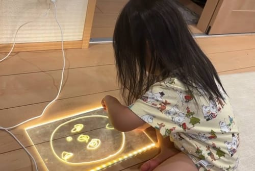 LEDお絵描きボードに関するお客様の写真付きレビュー