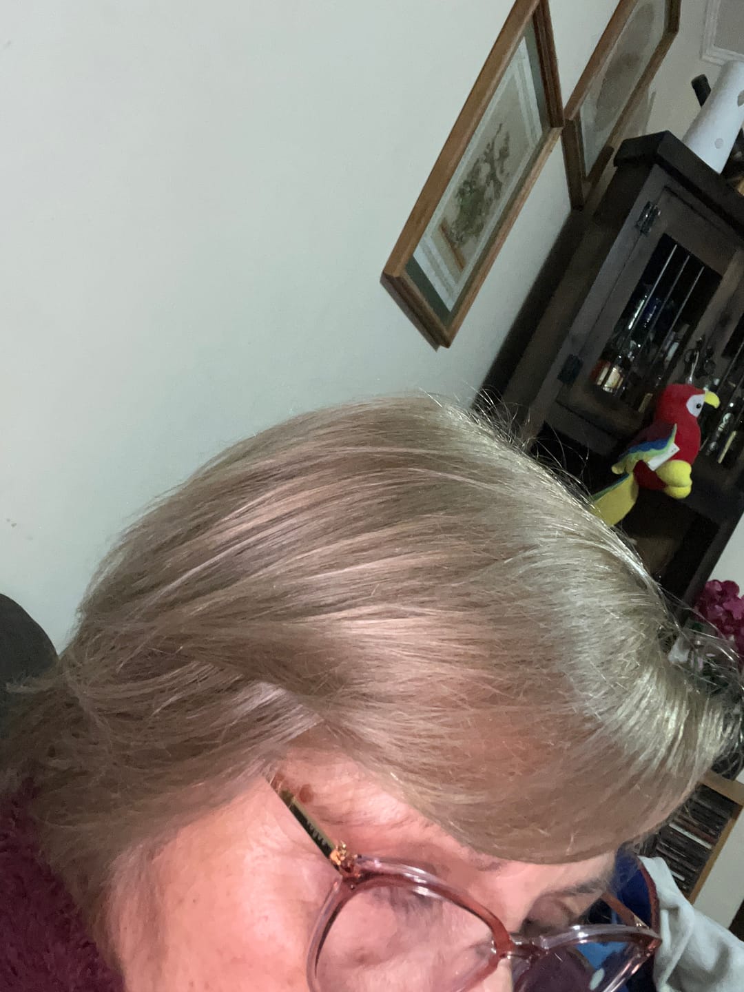 Customer photo review of Mascarilla Matizadora Platinum 300 g