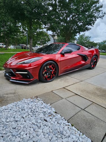 Customer photo review of CUSTOM 2 PIECE FORGED WHEELS: RV-DS016