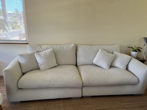 Customer photo review of Feathers Sofa