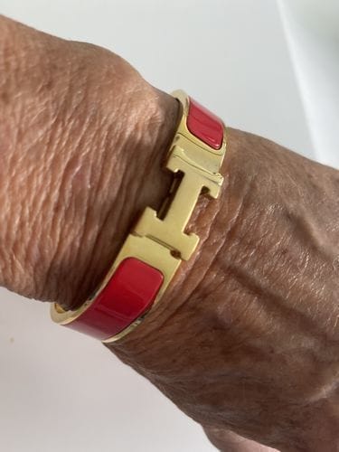Customer photo review of H RED BRACELET