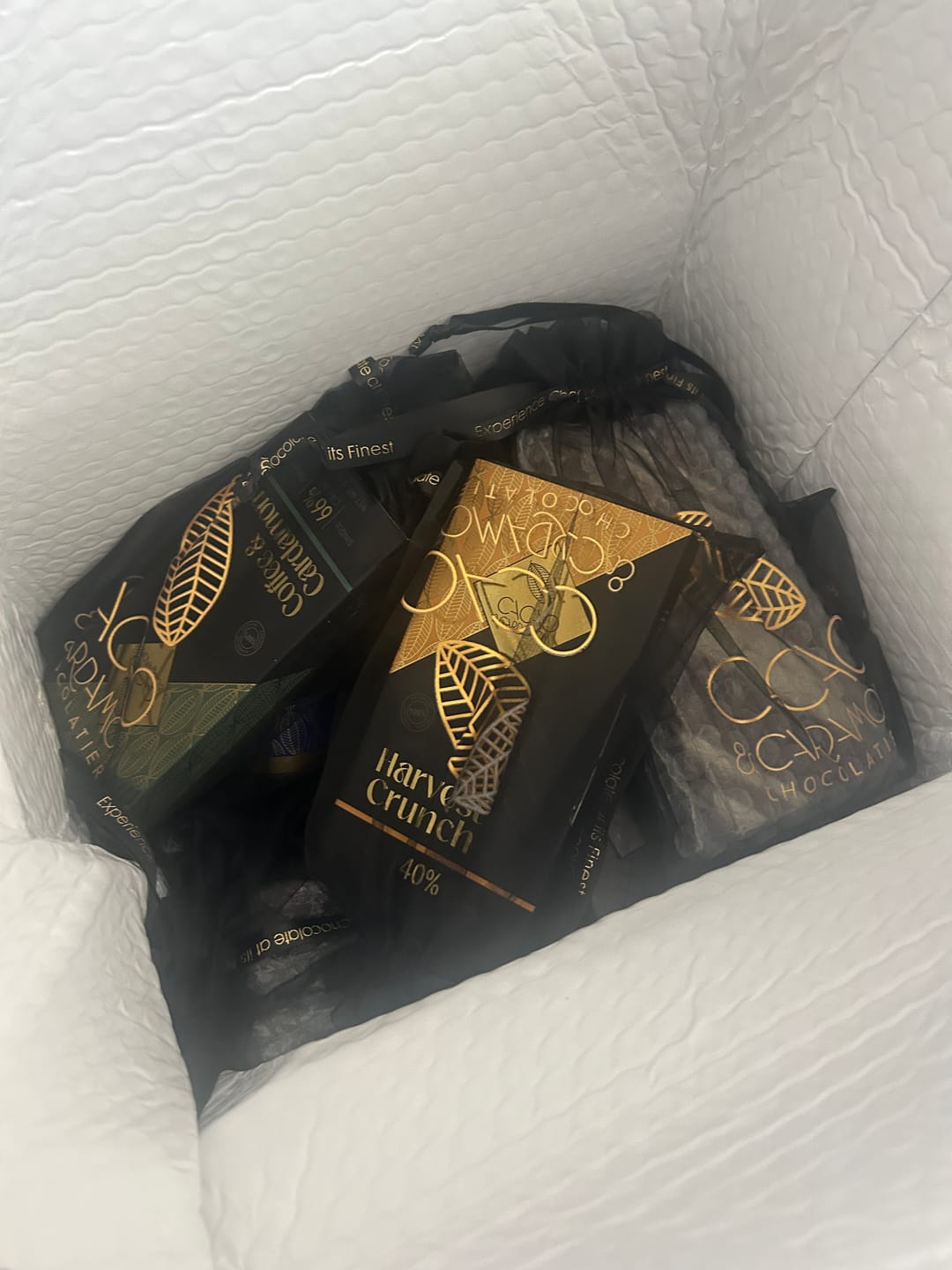 Customer photo review of 72% Venezuelan Mendiants