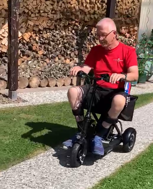 Customer photo review of VITAL-ROLLER - Faltbares Elektromobil - kein Führerschein nötig