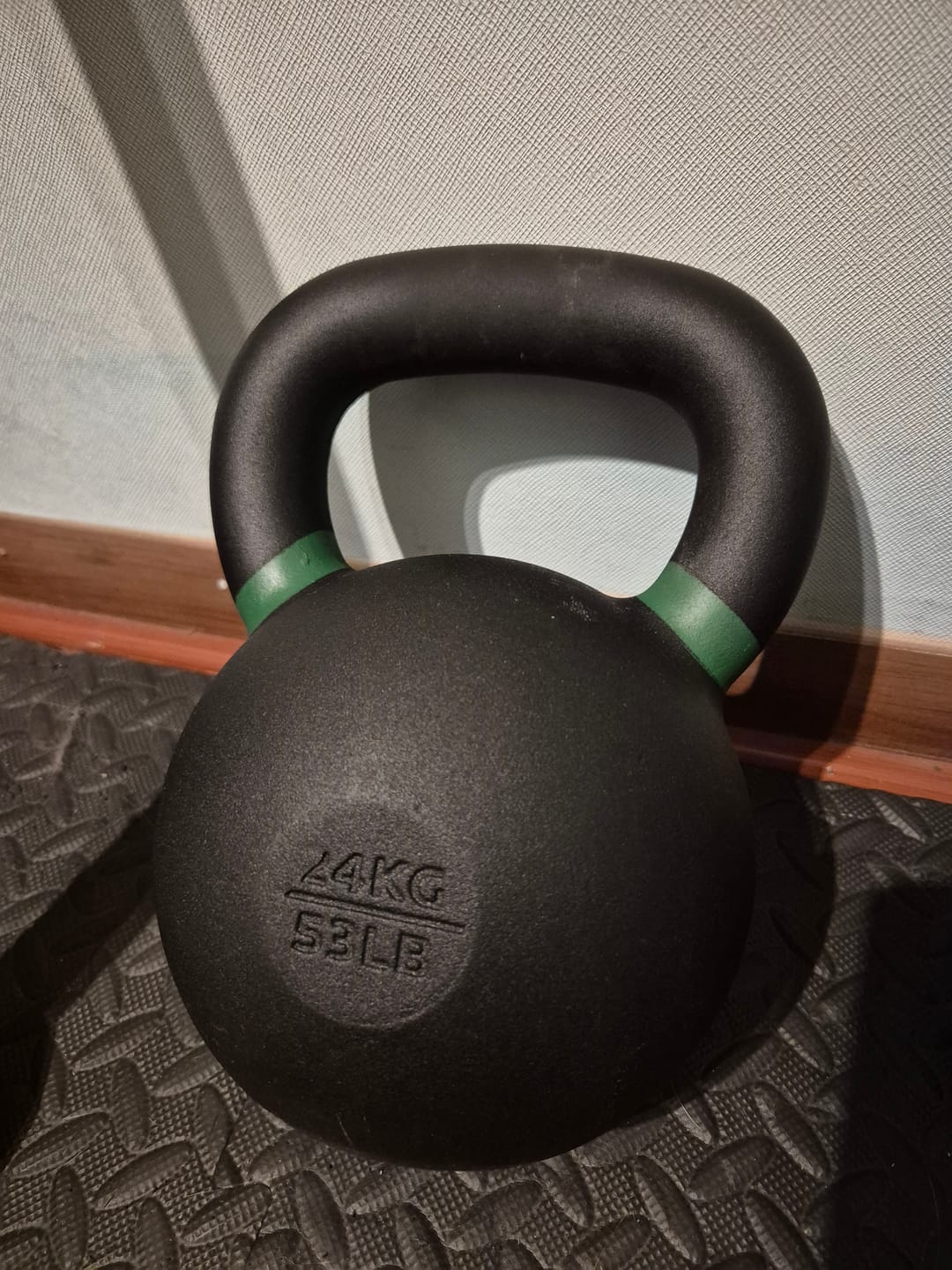 Customer photo review of Kettlebell Premium 4 a 36 kg IRONSIDE
