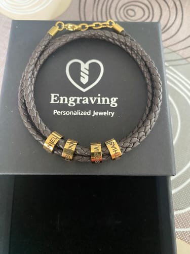 Customer photo review of Bracelet: Obelix