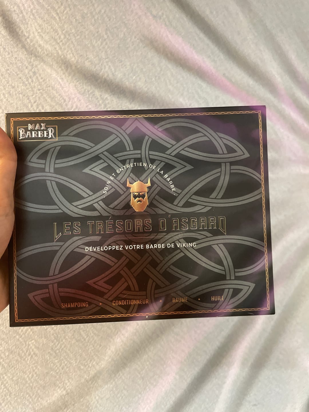 Customer photo review of Les trésors d’Asgard  | Coffret Complet Soin barbe 4-en-1