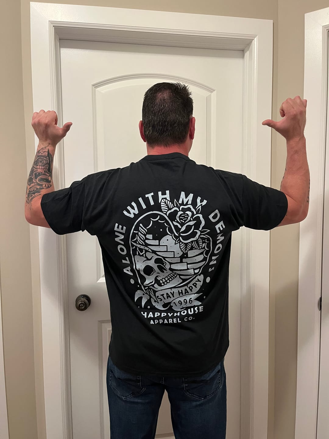 Customer photo review of Alone with my Demons