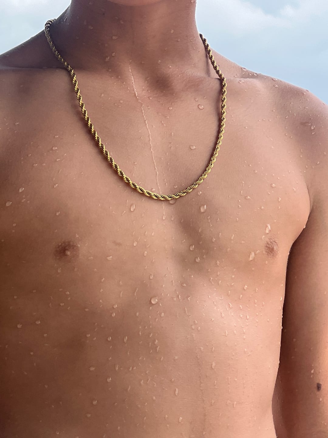 Customer photo review of Premium Rope Chain (Gold) 4mm