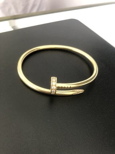 Customer photo review of JUSTE BRACELET 3.5MM ALL DIAMONDS