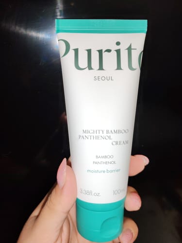 Customer photo review of Mighty Bamboo Panthenol Cream