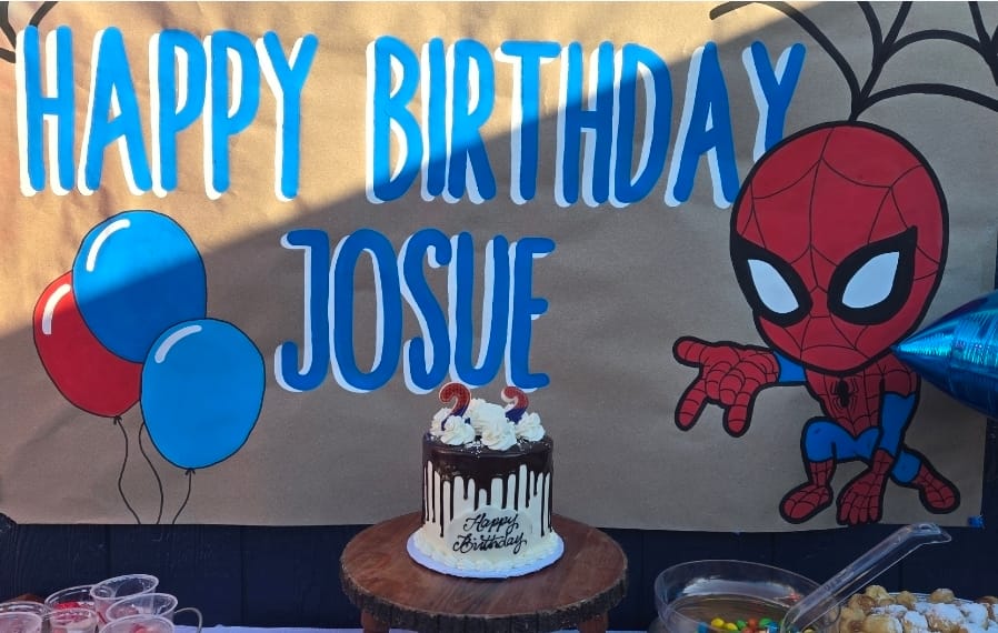Customer photo review of Tuxedo Celebration Cake