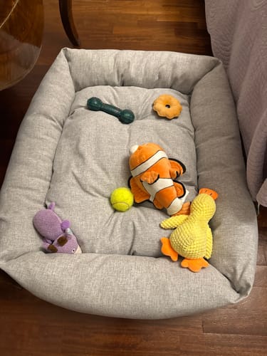 Customer photo review of Divanetto Mattias Grigio Chiaro (Soft Touch)