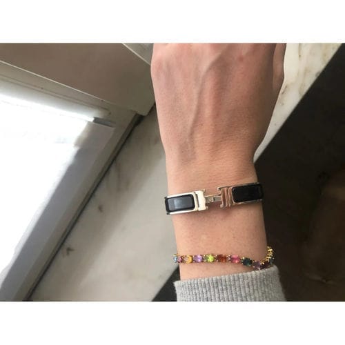 Customer photo review of H BLACK BRACELET