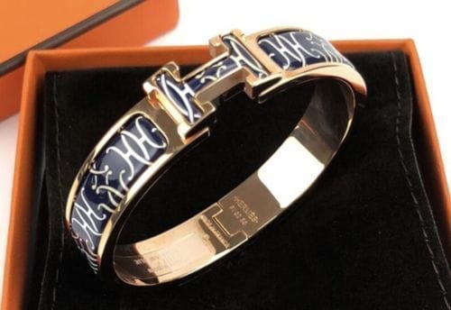 Customer photo review of H BRACELET BLACK MULTICOLOR