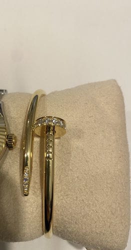 Customer photo review of JUSTE BRACELET 3.5MM ALL DIAMONDS