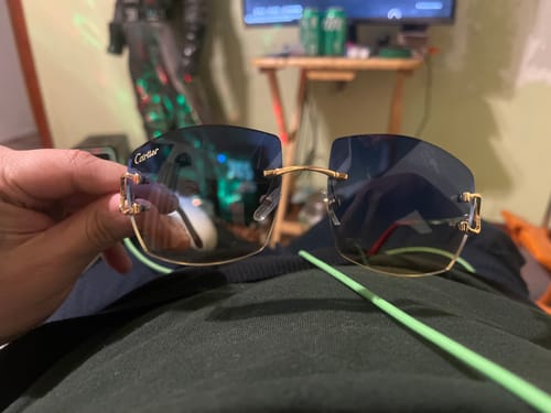 Customer photo review of Big C wire sunglasses
