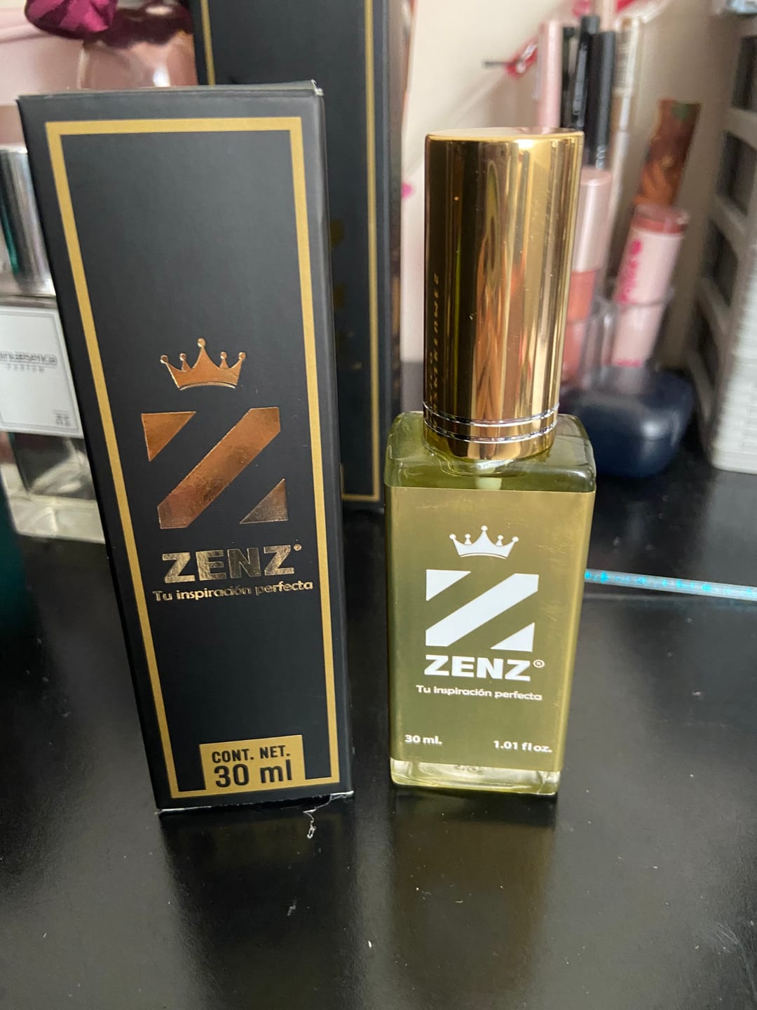 Customer photo review of Perfume Tendencia D PINK WOODS ARIANA GRANDE zenz