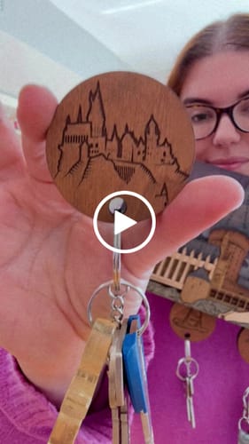 Customer video review of HOGWARTS™  MAGNETIC KEY HOLDER