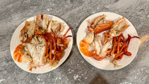 Customer photo review of Whole Red Crayfish Cooked (Tas)