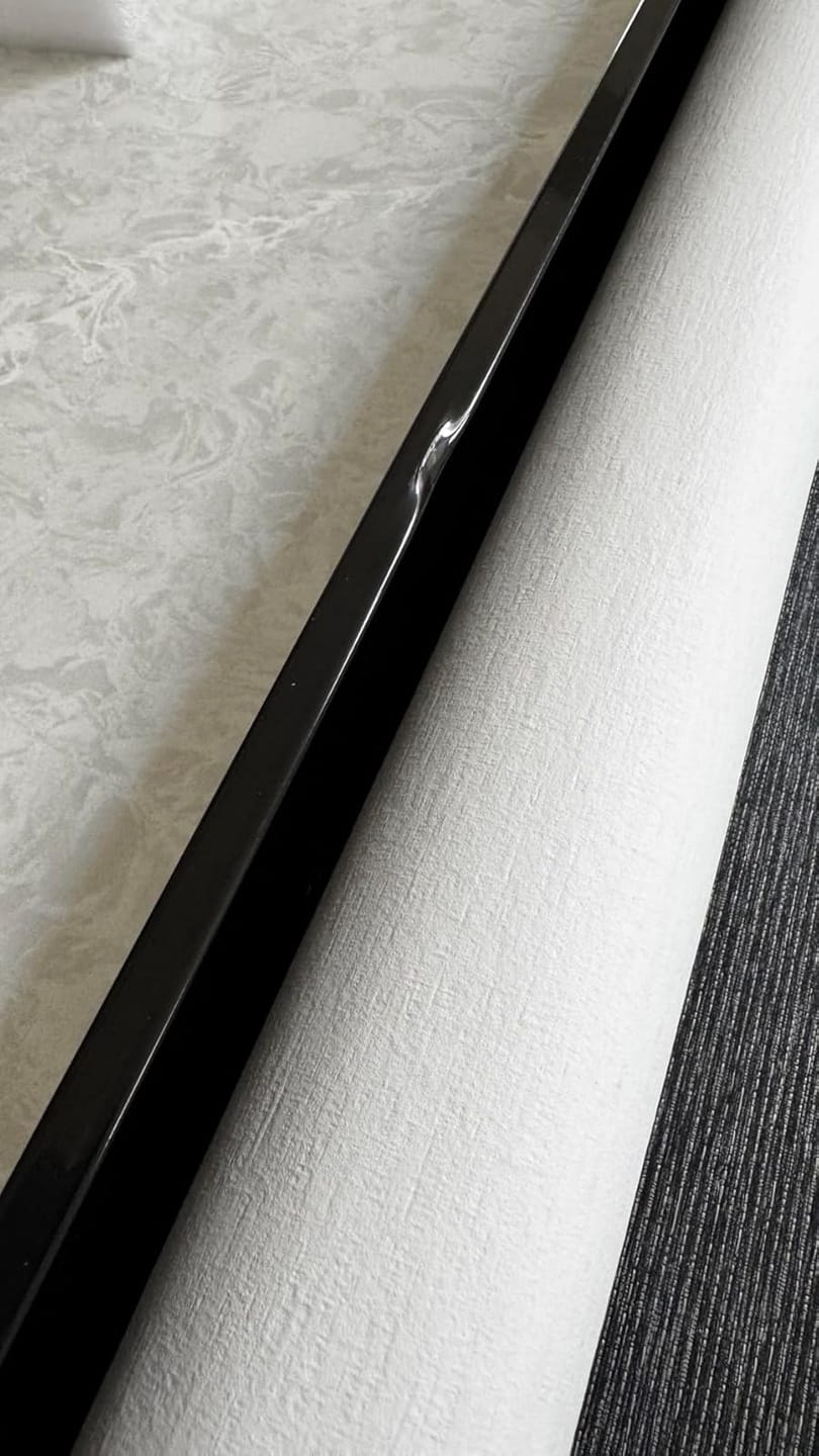 Customer photo review of Bringnox Motorized Roller Shades 100% Blackout Baltimore
