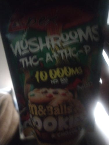 Customer photo review of Cookies M&Balls Mushroom THC-A + THC-P 10,000mg