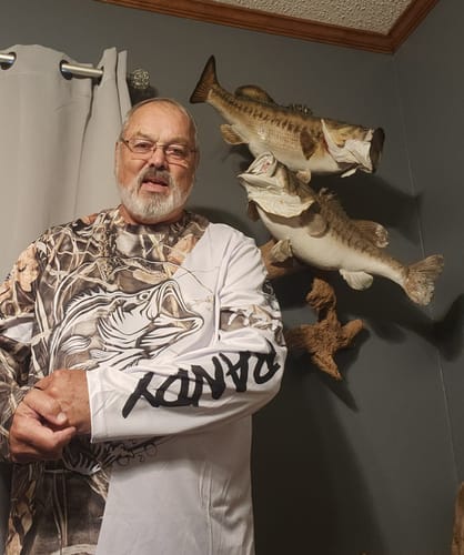 Customer photo review of Beautiful bass fishing tournament UV protection shirt customize name fishing personalized gift