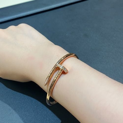 Customer photo review of JUSTE BRACELET 3.5MM ALL DIAMONDS