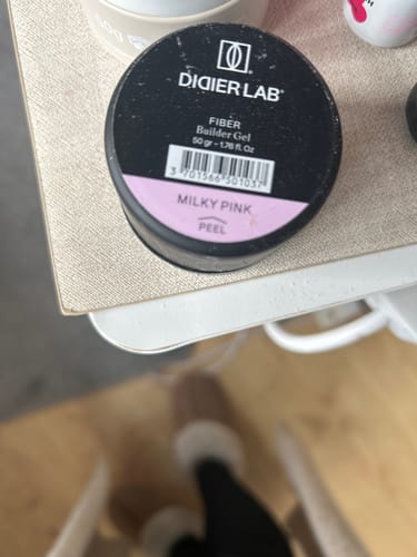 Customer photo review of Premium Builder gel "Didier Lab", Milky Pink , 50g