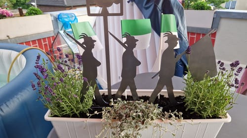 Customer photo review of Gartenstecker Schützenfest