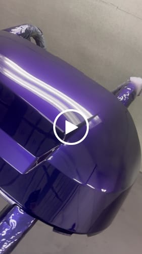 Customer video review of Potion Purple Paint Basecoat
