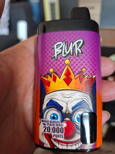 Customer photo review of Blur 20000 - Puff Jetable / Vape Disposable 2% Nicotine - Double Saveur