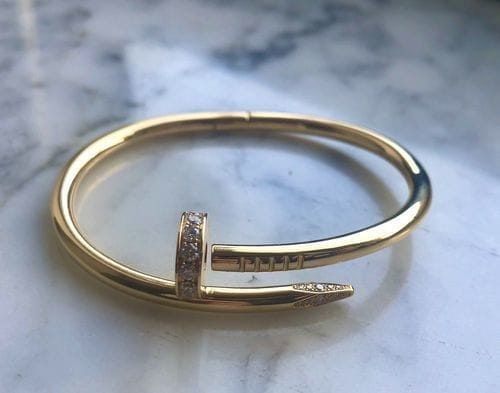 Customer photo review of JUSTE BRACELET 3.5MM ALL DIAMONDS