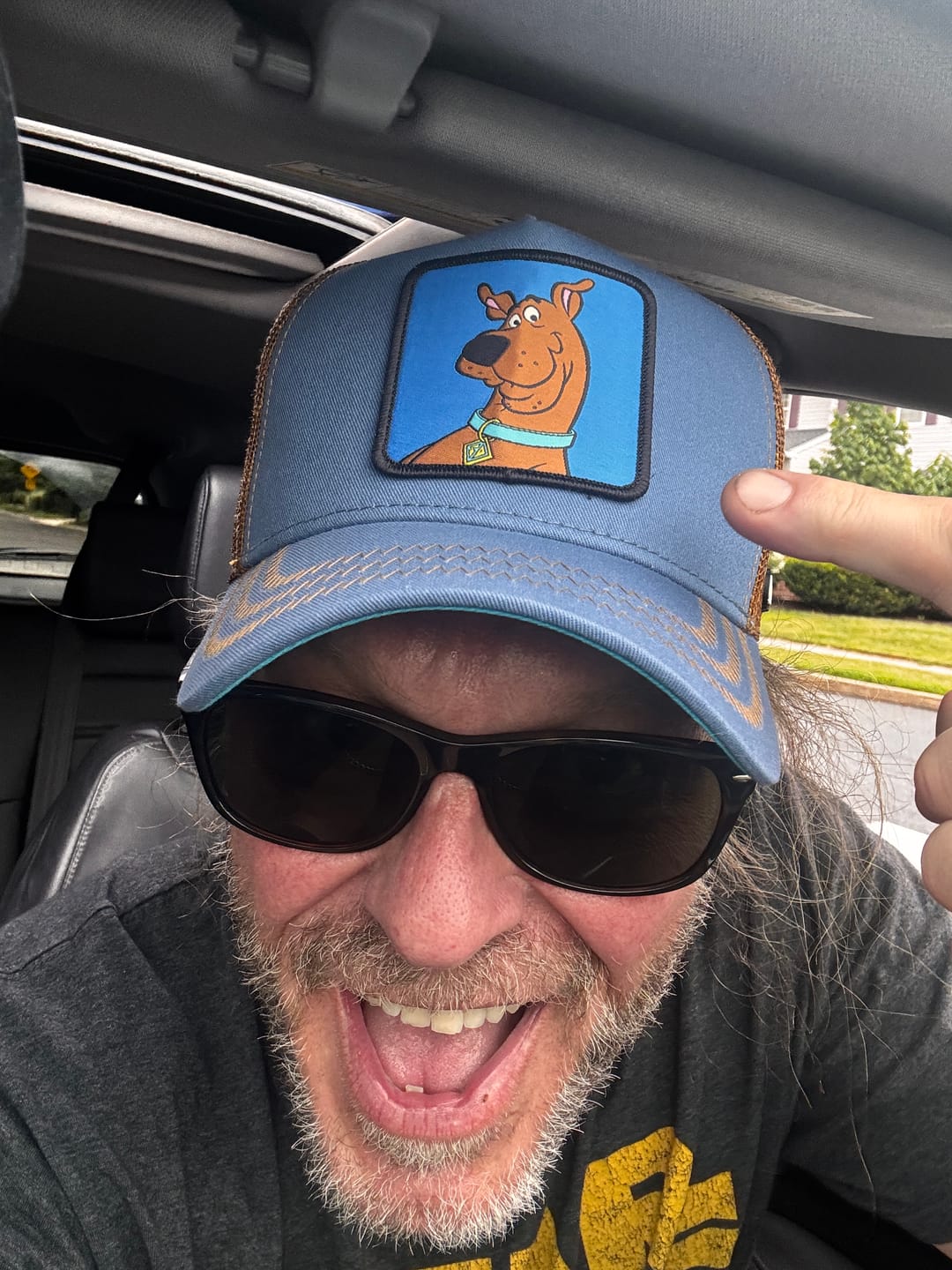 Customer photo review of OVERLORD X Scooby-Doo: Scooby Trucker Cap