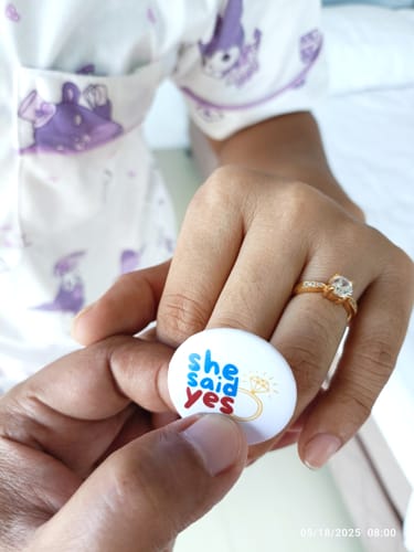 Customer photo review of 1ct Athens Engagement Ring (ON HAND)