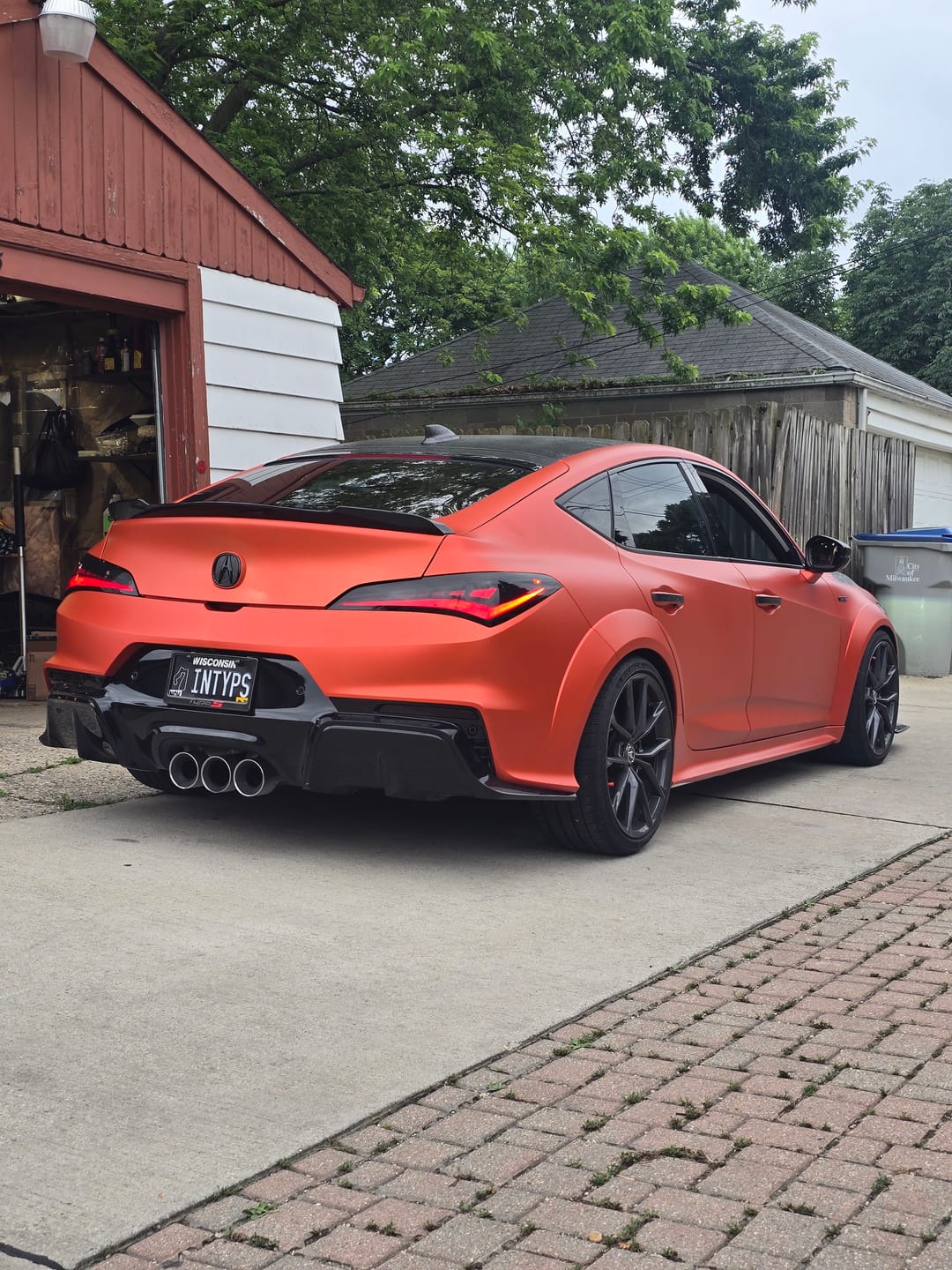 Customer photo review of 2023-Up Acura Integra Extended Rear Spoiler