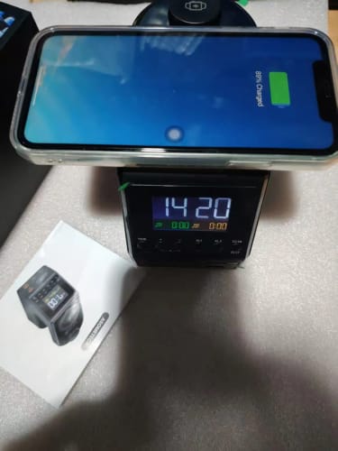 Customer photo review of NovaPod Multi-Functional MagSafe Charger