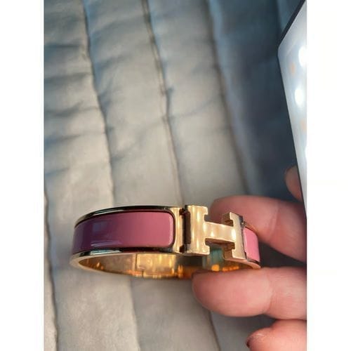 Customer photo review of H PURPLE BRACELET