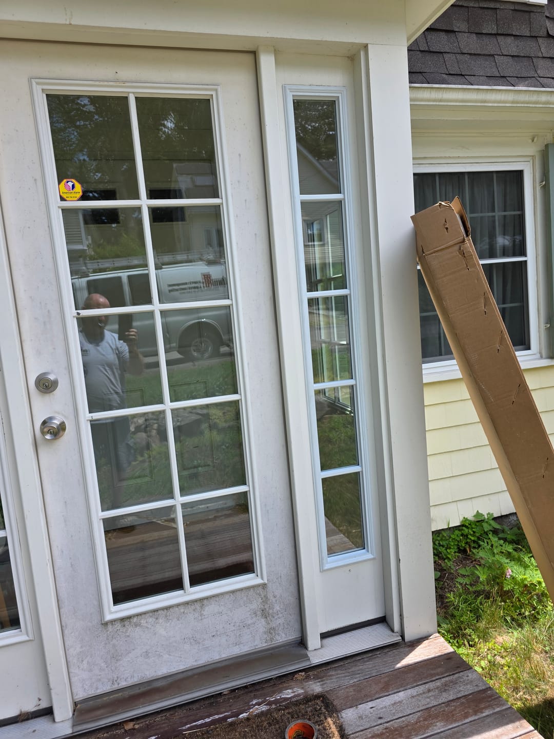 Customer photo review of Clear 5 Lite Glass and Frame Kit (Full Sidelite)