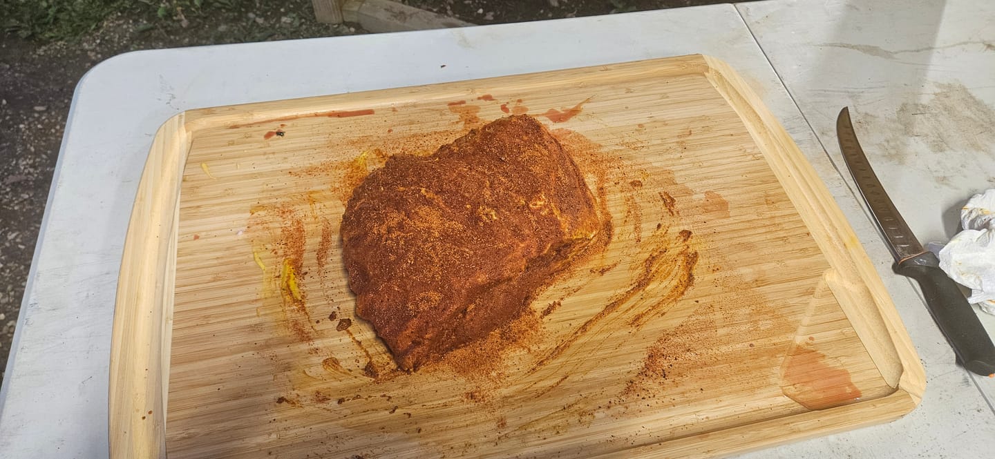 Customer photo review of Sweet Rub