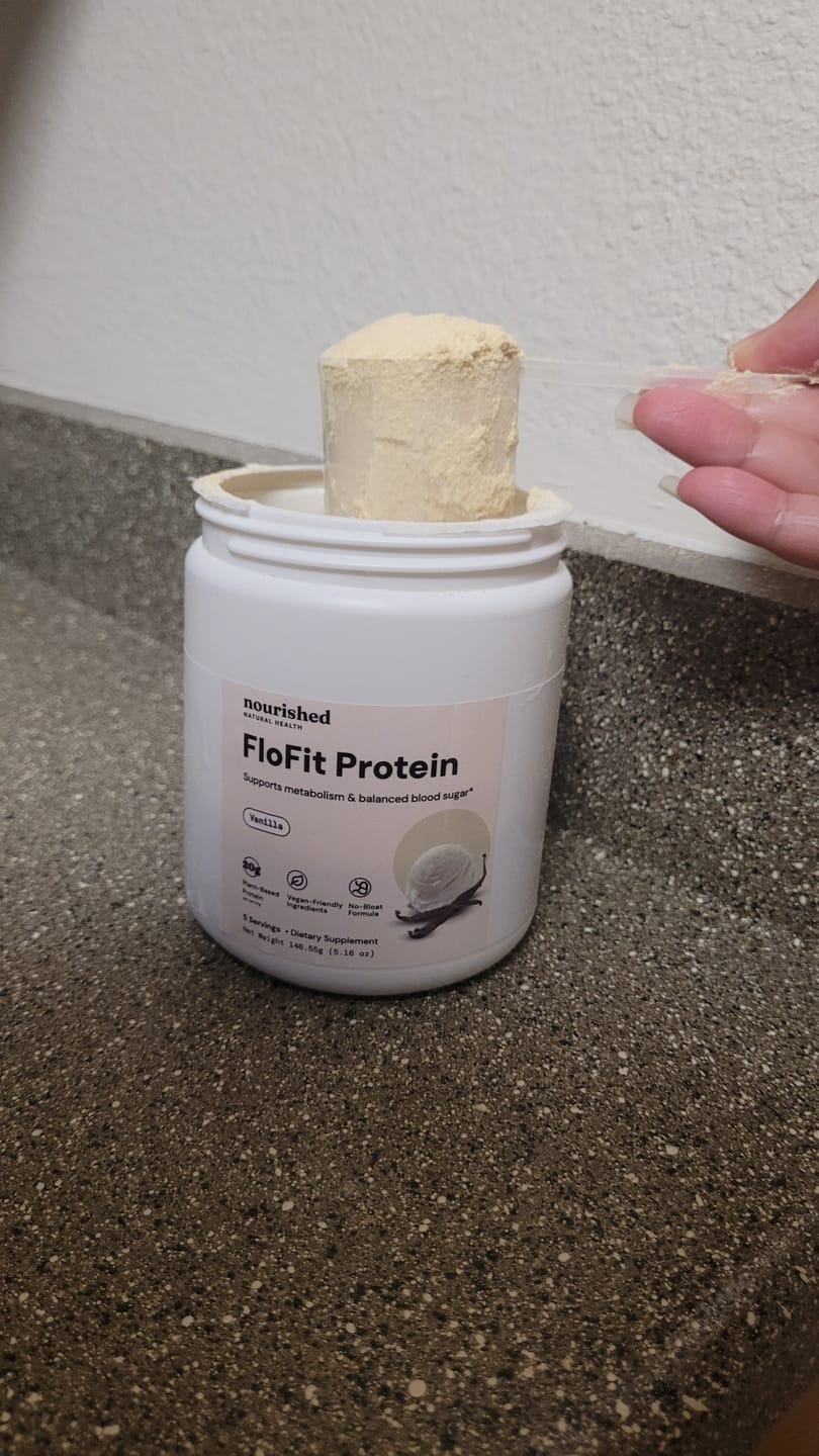 Customer photo review of FloFit Protein