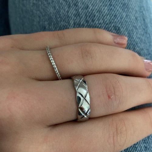 Customer photo review of CRUSH RING 6.8MM